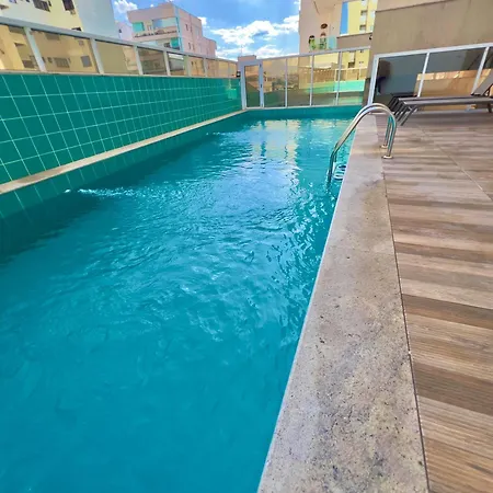 Desfrute De Um Moderno Apto Na Praia Do Morro, Com Deslumbrante Vista Mar, A Uma Quadra Da Praia, Redes De Protecao, Quartos Com Ar Condicionado, Roupas De Cama E Banho, Tv 65, Internet 500 Mega, Predio Com Piscina E Portaria 24 Horas Guarapari Exterior photo